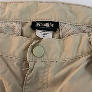 Outdoor Life Khaki Nylon Trousers